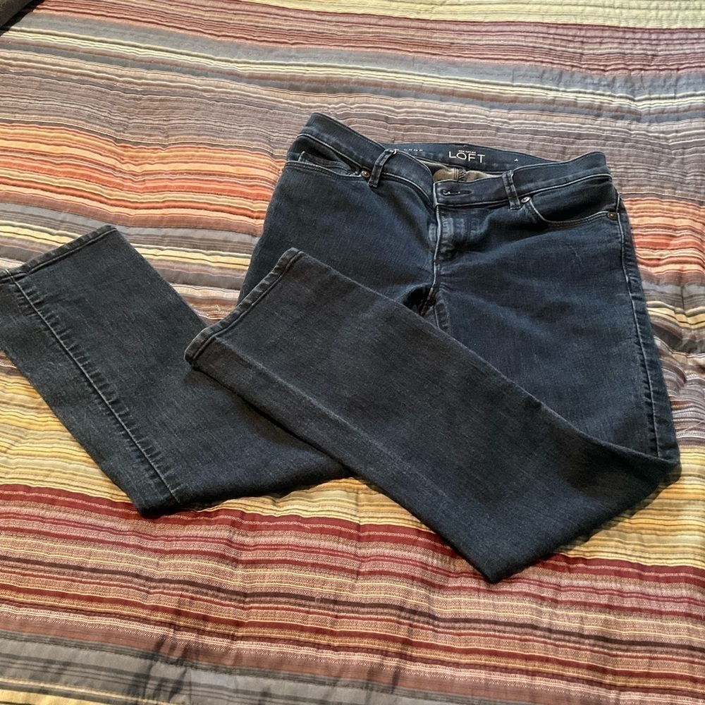 Loft Modern Kick Crop Jeans